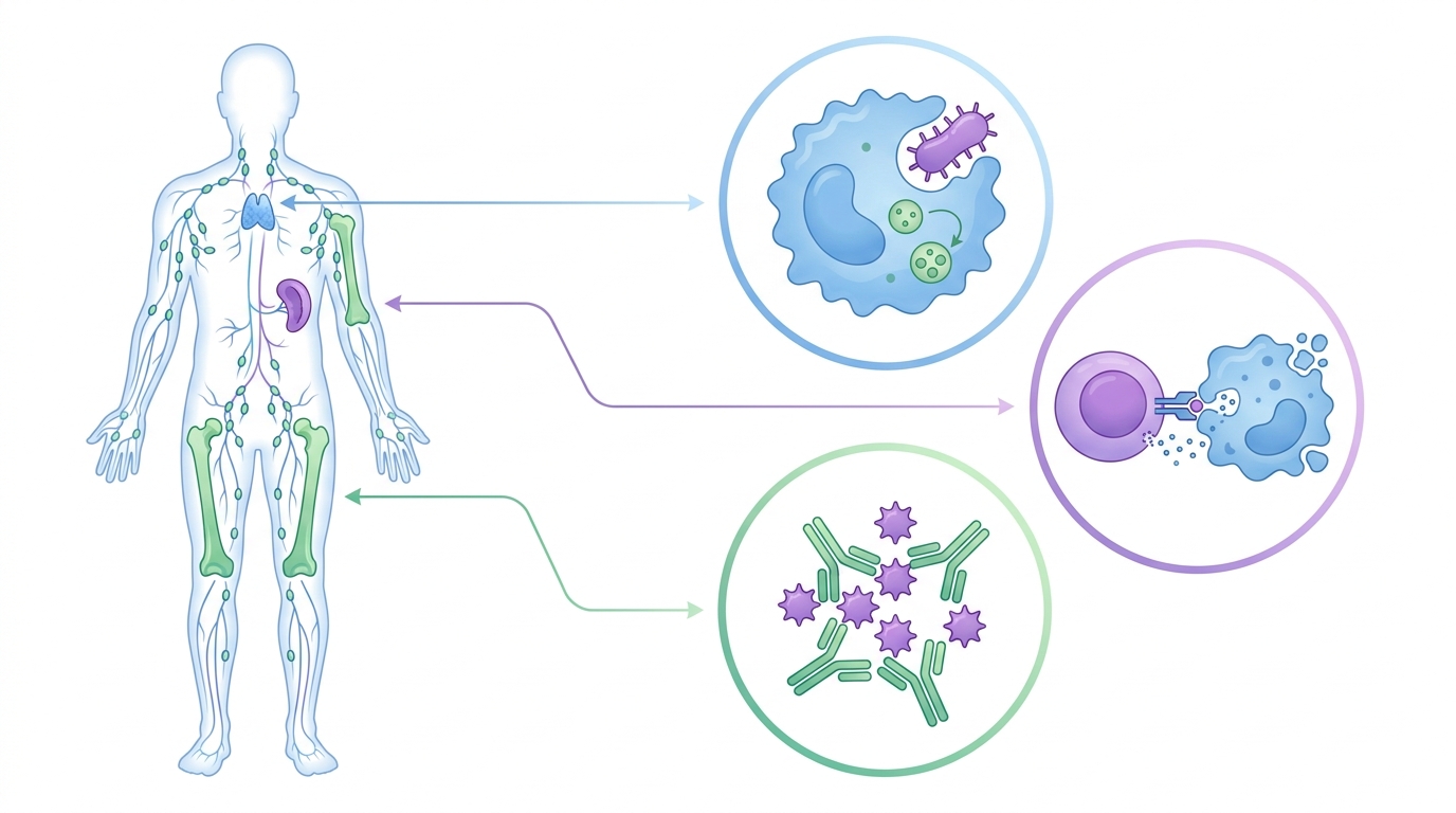 ඔයාගේ ඇඟේ සුපිරි ආරක්ෂකයා ගැන දන්නවද? (Immune System) - අපි මේ ගැන සරලව කතා කරමු! Infographic