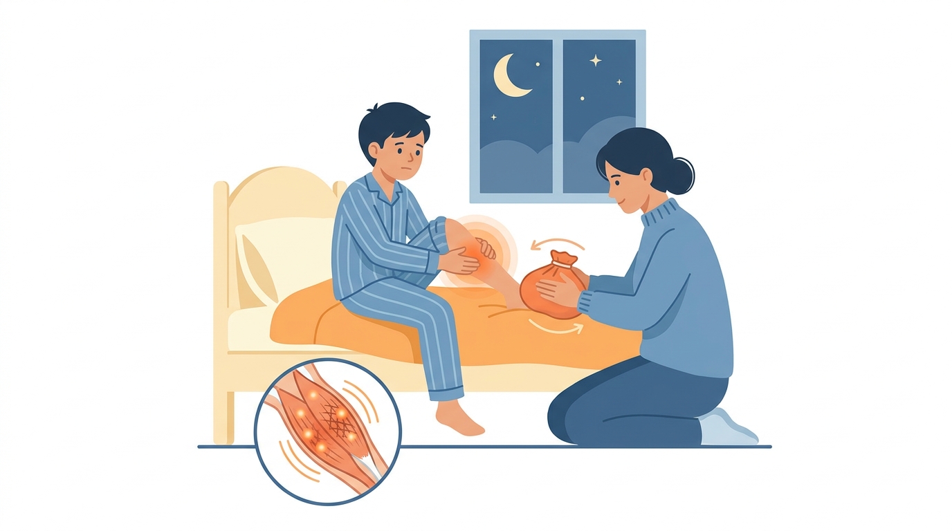 ඔයාගේ පොඩිත්තටත් රෑට කකුල් රිදෙනවද? මේ