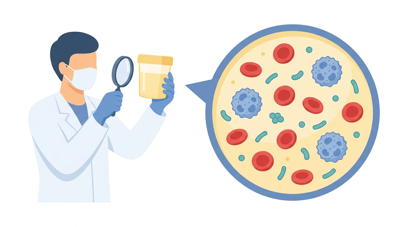 මුත්රා පරීක්ෂාවක් `(Urinalysis)` කියන්නේ මොකක්ද? අපි මේ ගැන සරලවම දැනගමු! Infographic