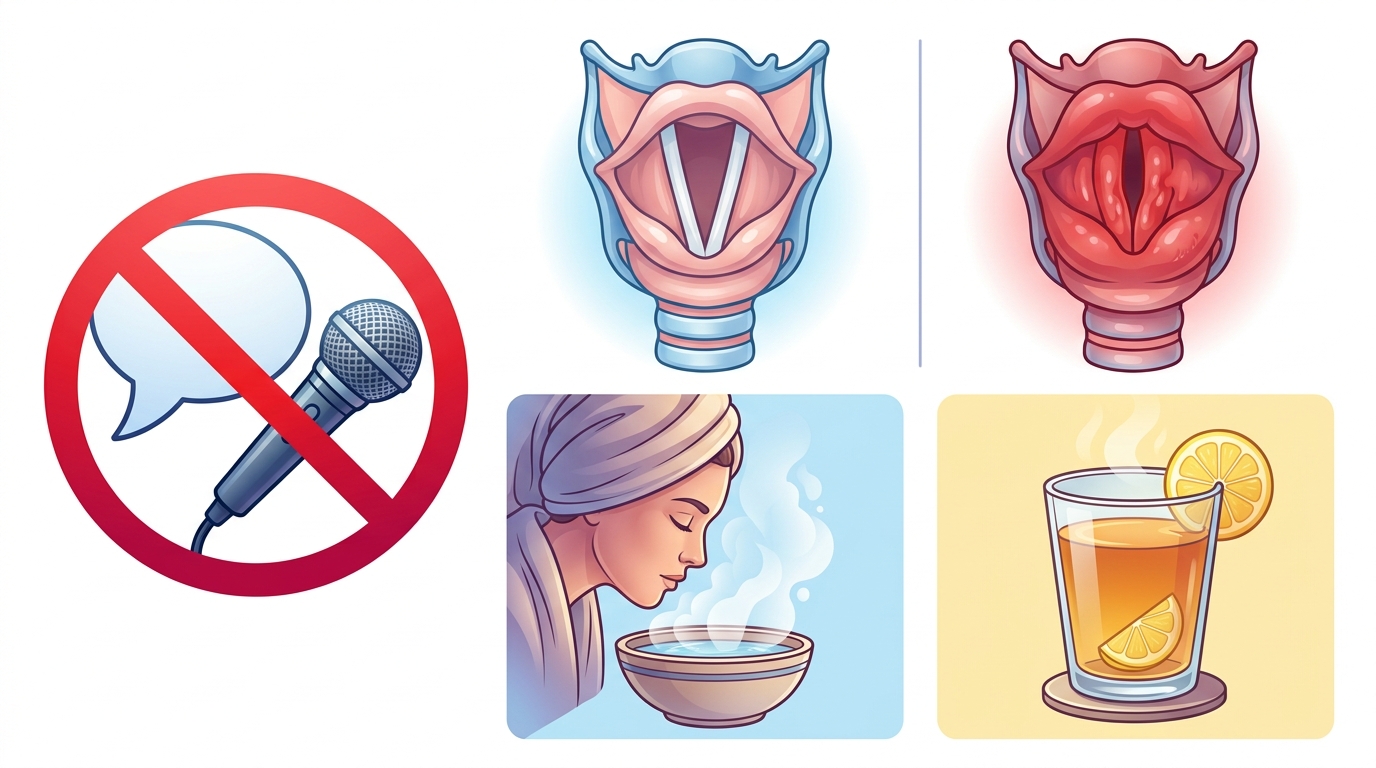 Laryngitis Infographic