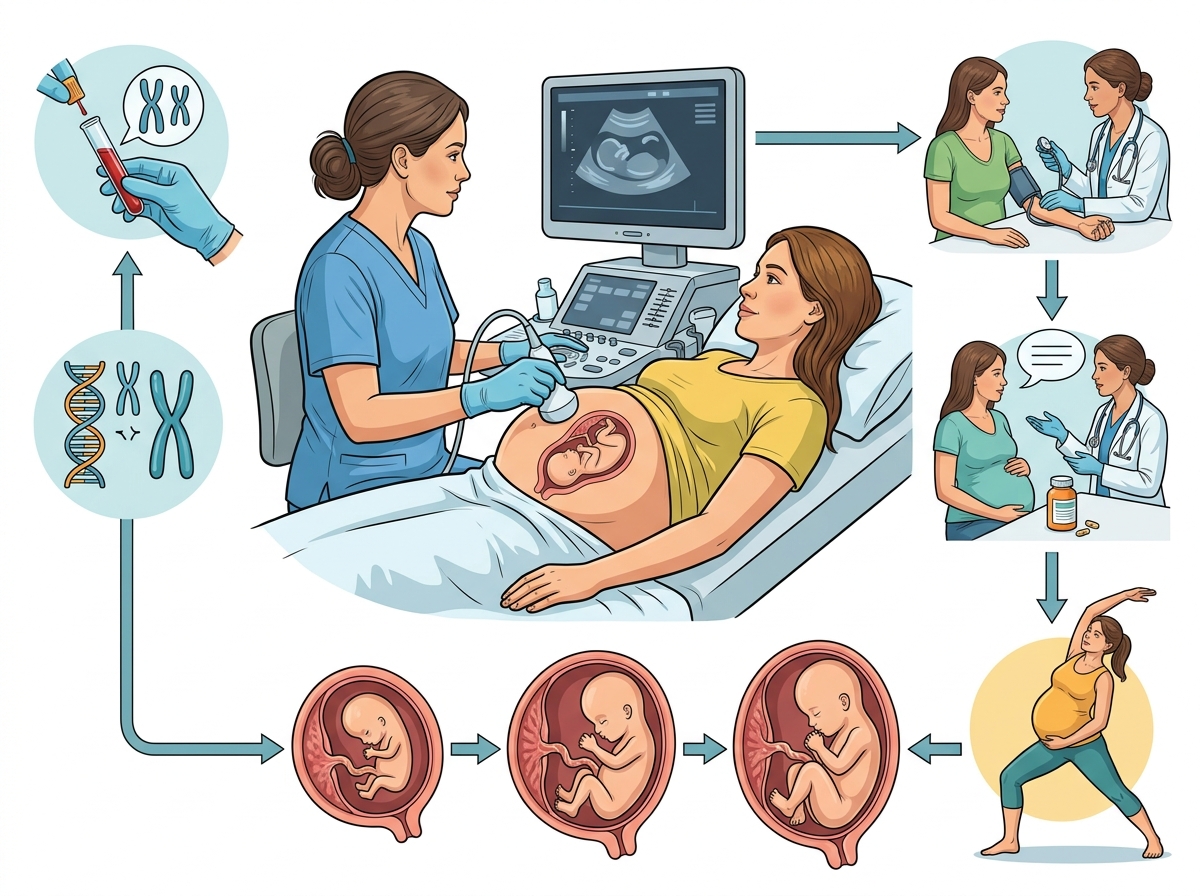 Meet Your Ultimate Pregnancy Companion: Everything You Need to Know Ab - Clinical Medical Infographic