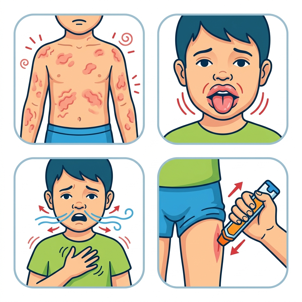 බරපතළ අසාත්මිකතාවක්ද? ඇනෆිලැක්සිස් (Anaphylaxis) ගැන හරියටම දැනගනිමු! Infographic