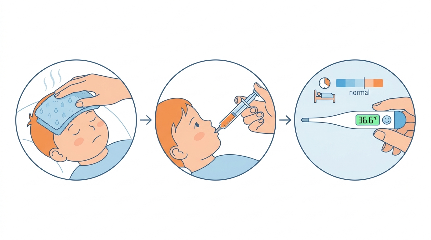 ඔයාගේ පොඩිත්තාටත් උණ (Fever) ඇවිල්ලද? කලබල වෙන්න එපා, අපි මේ ගැන හරියටම දැනගමු! Infographic