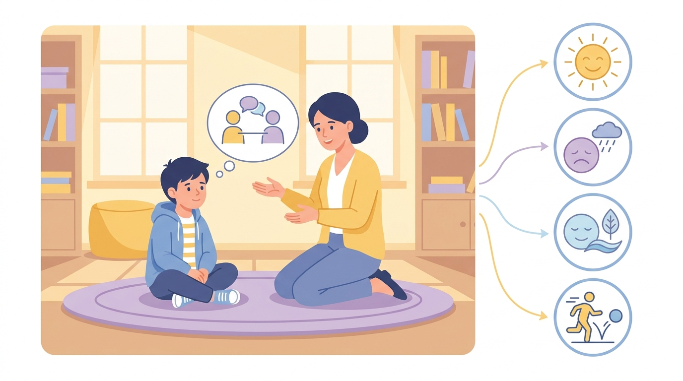ඔයාගේ දරුවාත් එකම දේ ආයෙ ආයෙ කරනවද? නැත්නම් අනවශ්ය විදියට හිතනවද? ඒ `(Obsessive-Compulsive Disorder)` ද? Infographic