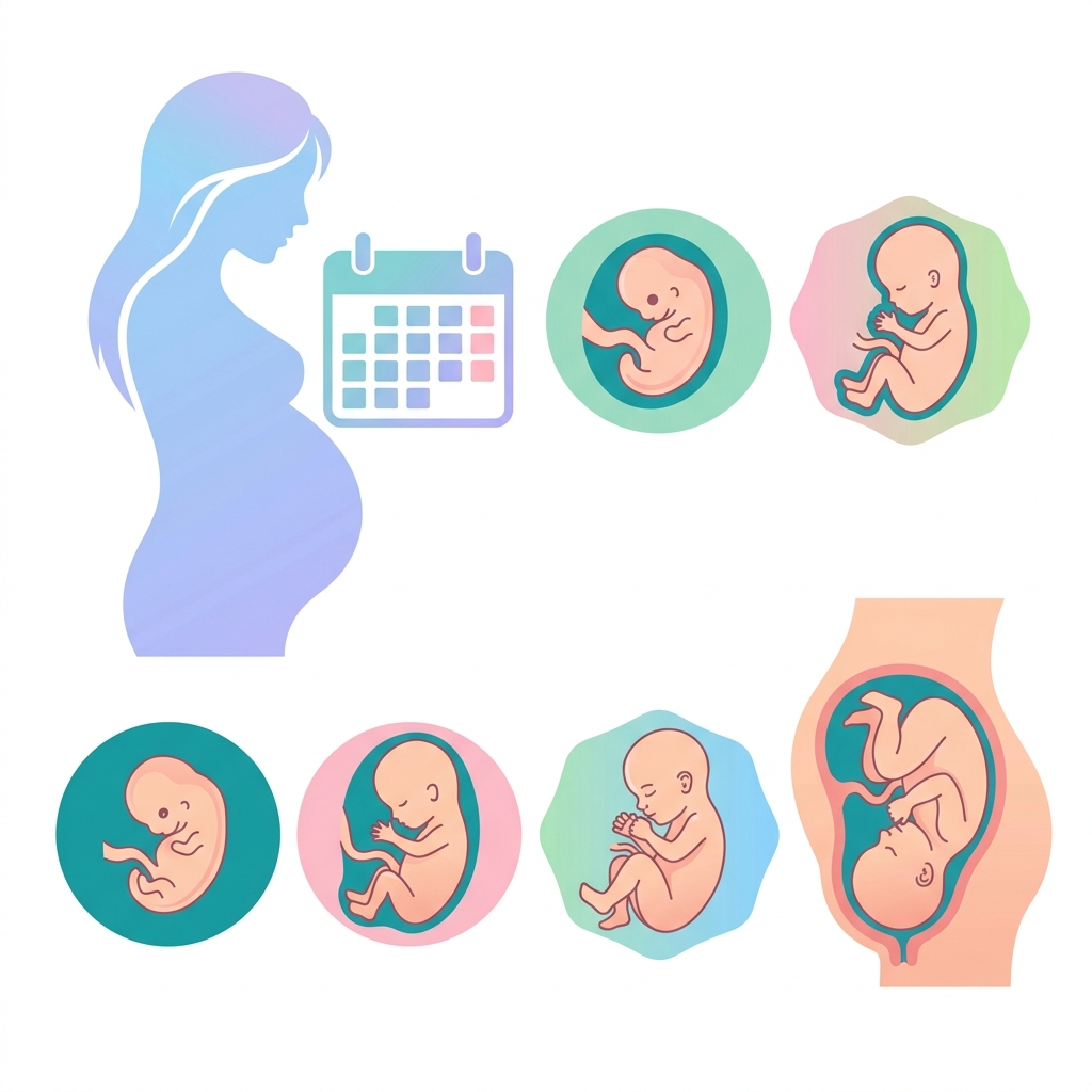 ඔයාගේ බබා සතියෙන් සතිය ලොකු වෙන හැටි දැනගමුද? (Pregnancy Calendar) එකෙන් බලමු! Infographic