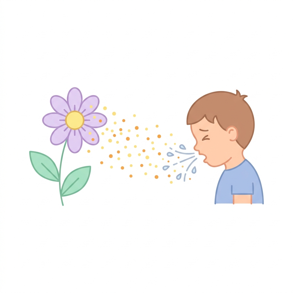 ඔයාගේ පොඩිත්තාටත් මේ මල් රේණු අමාරු කරනවද? (Pollen) අපි මේ ගැන කතා කරමු! Infographic