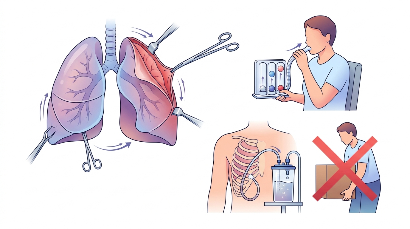 Pleurectomy Infographic