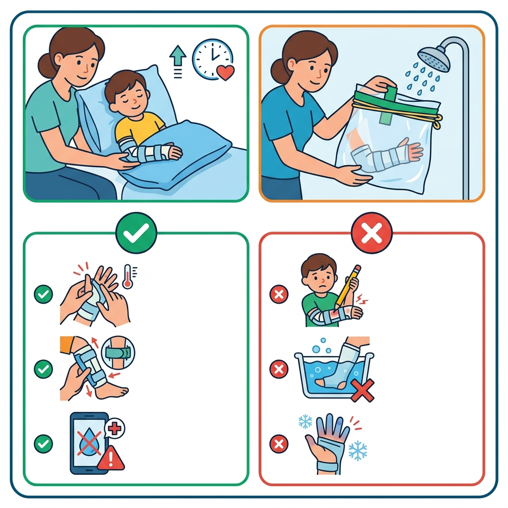 ඔයාගේ අත පය ඇඹරුණාද? කැඩුණාද? 'පතුර' (Splint) ගැන හැමදේම සරලව දැනගමු! Infographic