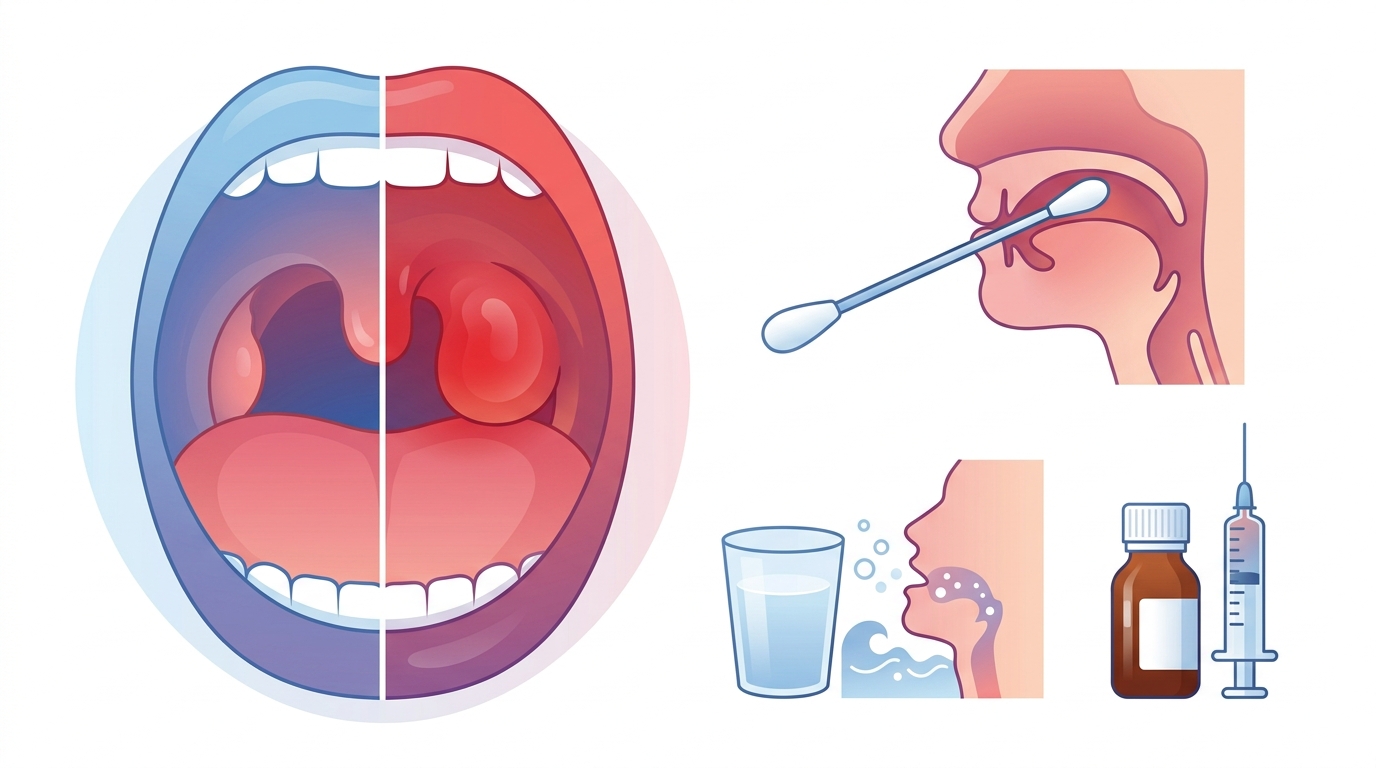 Uvulitis Infographic